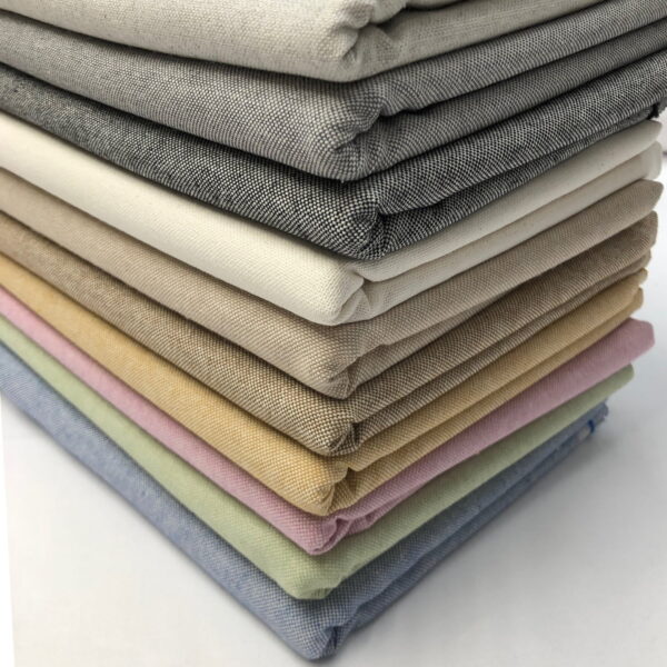 Curtain Fabric | Linen Look | Cotton Rich