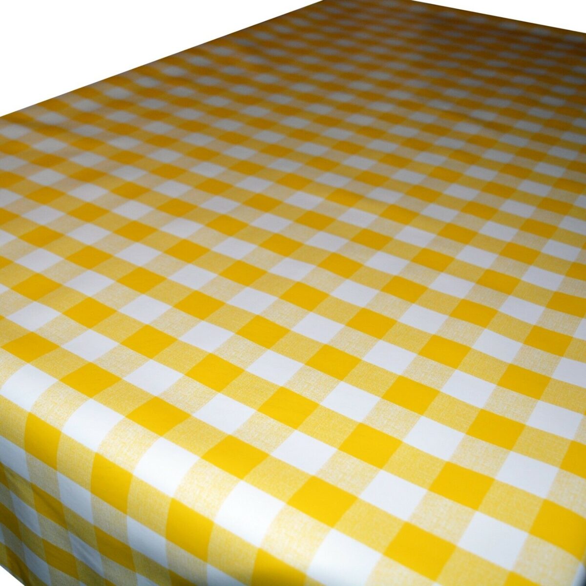 Table Cloth Fabric | 55 Inch Wide | PVC Plastic | Gingham - Image 4