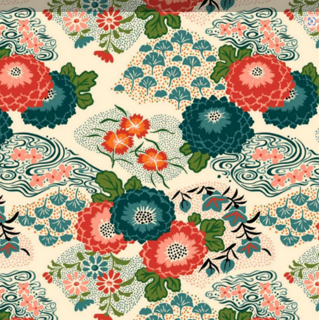 Liberty Arthur's Garden fabric