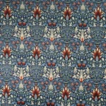 William Morris Snakeshead Velvet Fabric | Printed Upholstery