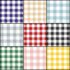 Table Cloth Fabric | 55 Inch Wide | PVC Plastic | Gingham