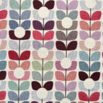 Bloom Multi Tapestry Fabric – New World Tapestry Retro Floral Upholstery (360 GSM / 140cm Wide)