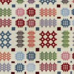 Welsh Blanket Multi Tapestry Fabric – New World Tapestry Traditional Geometric Upholstery (360 GSM / 140cm Wide)