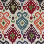 Ikat Multi Tapestry Fabric – New World Tapestry Bohemian Upholstery Material (360 GSM / 140cm Wide)