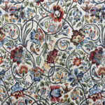 Balmoral Multi Tapestry Fabric – New World Tapestry Jacobean Floral Upholstery (360 GSM / 140cm Wide)